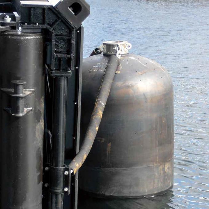 Para-choques submarinos Hidro-pneumáticos