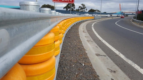 Barreira segura EVA Material Safety Roller Barrier 2 do tráfego rodoviário