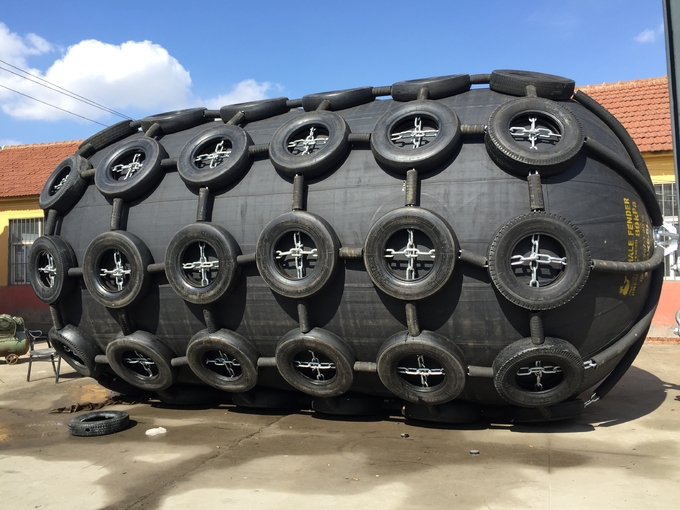 Tipo Marine Rubber Fenders inflável 50Kpa 80Kpa 5 de Yokohama