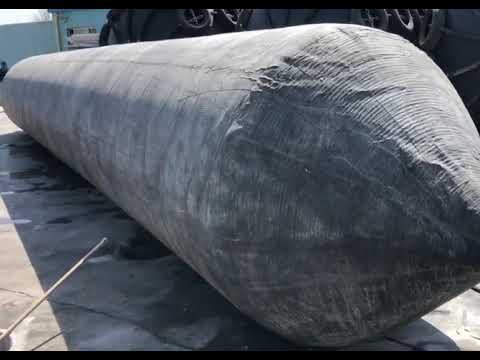 Qualidade Black Marine Rubber Airbag Safety Effective Green Environmental Protection fábrica