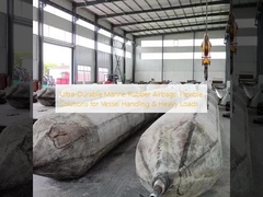 Airbags de borracha marítima ultra-duráveis: soluções flexíveis para manuseio de embarcações e cargas pesadas