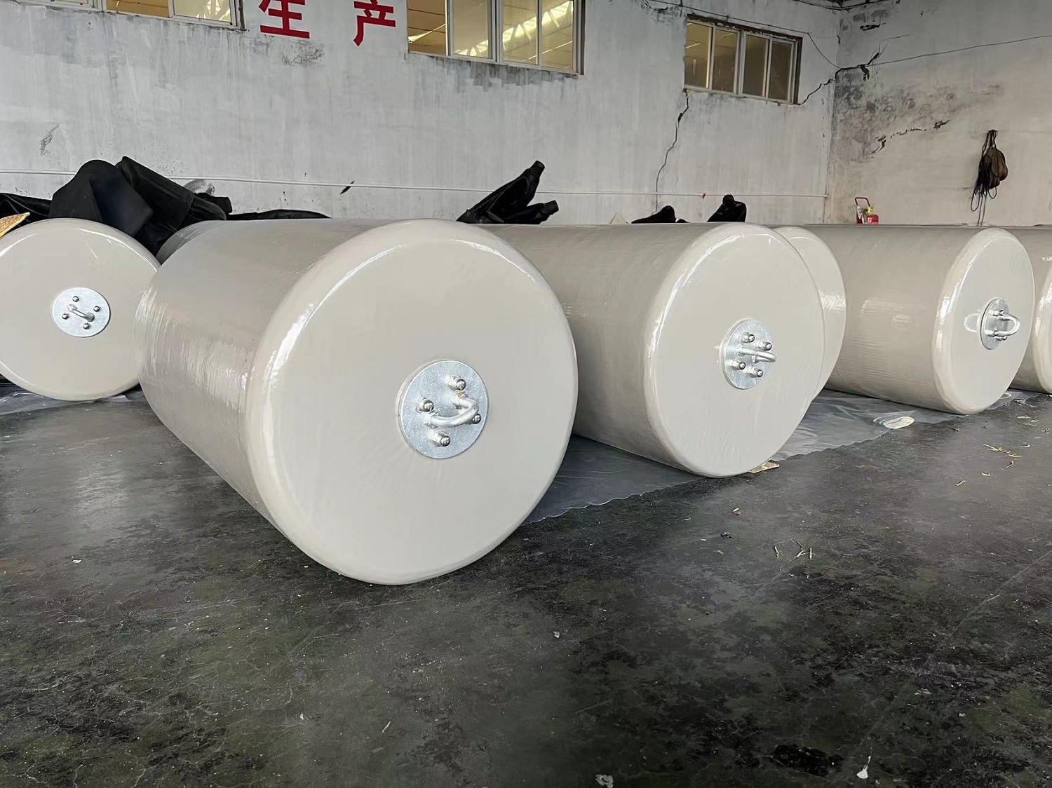 Navio Protective Case Color Impacto ISO17357 Padrão Fenders preenchidos com espuma de poliuretano ...