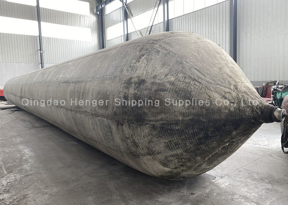 Qualidade Marine Rubber Airbag with Sub Zero Temperature Compound for Polar Region Ship Launching in 0.8-3 M Diameter fábrica