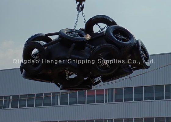 Qualidade ISO 17357 Compliant Natural Rubber Pneumatic Rubber Fender with 50Kpa/80kpa Working Pressure for Marine Protection fábrica