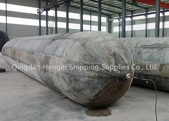 Qualidade Marine Rubber Airbag with Anti Static Discharge Valve for Flammable Cargo Areas, 0.8-3 M Diameter and 4-25 M Length fábrica