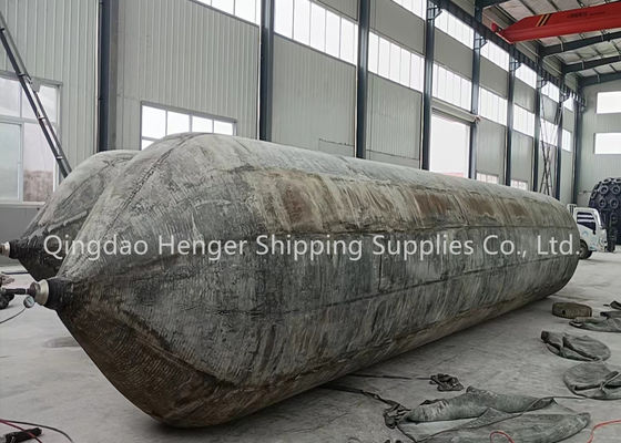 Qualidade Marine Rubber Airbag with Sub Zero Temperature Compound for Polar Region Ship Launching in 0.8-3 M Diameter fábrica