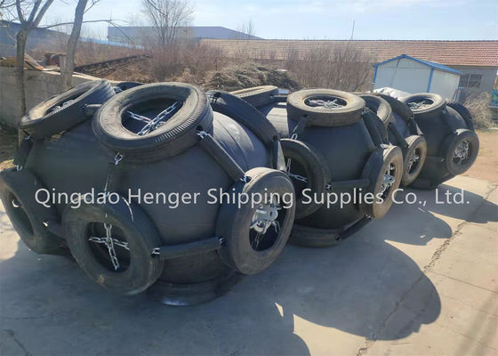 Qualidade Vida útil longa 24 meses Design de pára-choque pneumático de borracha marinha flutuante de 80kpa usando vida útil de 10 anos fábrica
