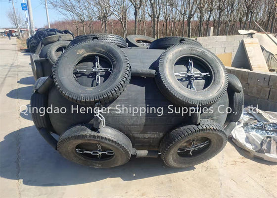 Qualidade Vida útil longa 24 meses Design de pára-choque pneumático de borracha marinha flutuante de 80kpa usando vida útil de 10 anos fábrica