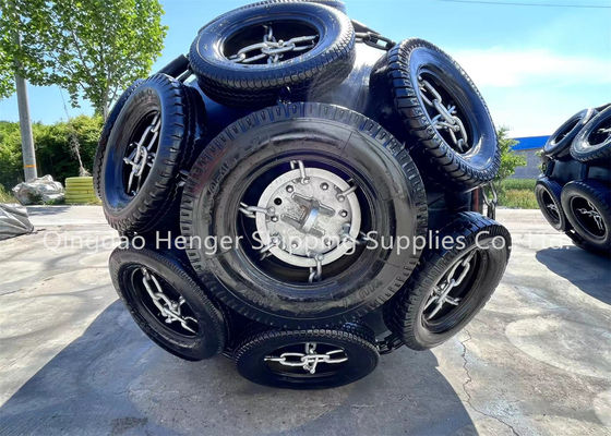 Qualidade Fender de borracha pneumática personalizada durável com pressão de 50kpa e 80kpa e vida útil de 24 meses fábrica