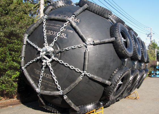 Qualidade Navio branco leitoso de borracha Gray Durable Marine Fenders de 0.7*1.5~1.0*1.5 STS STD 50KP fábrica