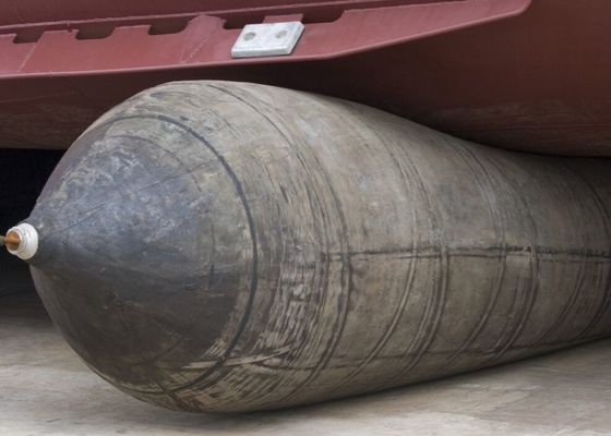 Qualidade Airbags marítimos infláveis ​​de borracha preta para lançamento de navio de segurança de 3 a 24 m fábrica
