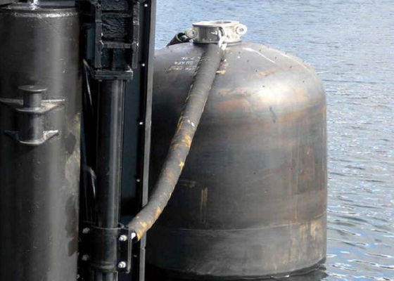 Qualidade ISO 17357 Defensas de borracha marinha hidropneumática submarina subaquática fábrica