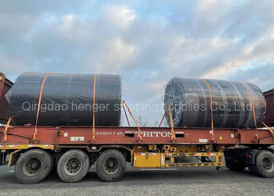 Qualidade Espuma do alto densidade dentro do peso leve enchido espuma do para-choque da suspensão da doca 2.5*4.1m fábrica