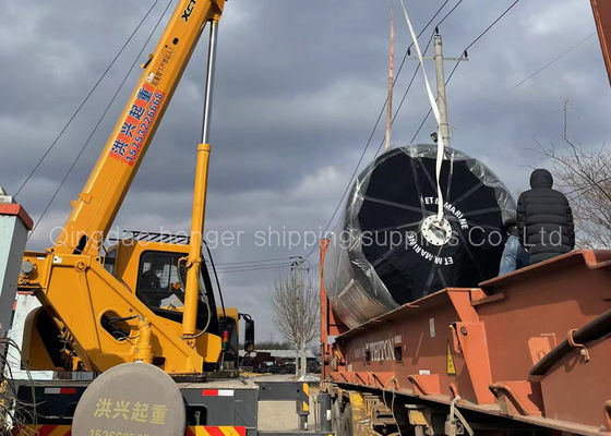 Qualidade Espuma do alto densidade dentro do peso leve enchido espuma do para-choque da suspensão da doca 2.5*4.1m fábrica