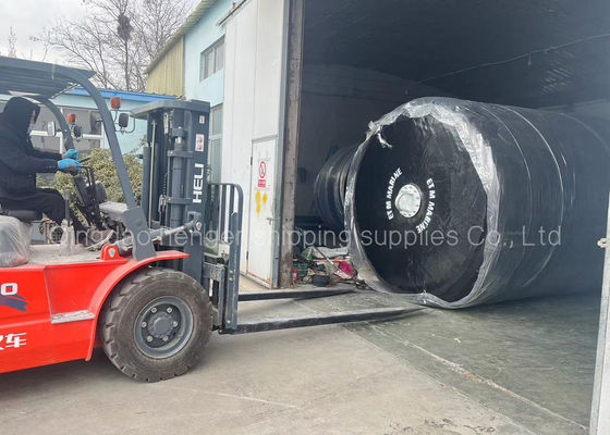 Qualidade Espuma do alto densidade dentro do peso leve enchido espuma do para-choque da suspensão da doca 2.5*4.1m fábrica