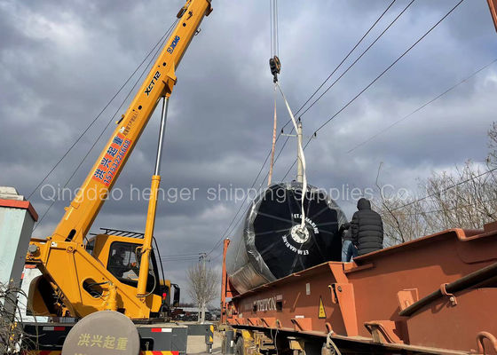 Qualidade Espuma do alto densidade dentro do peso leve enchido espuma do para-choque da suspensão da doca 2.5*4.1m fábrica