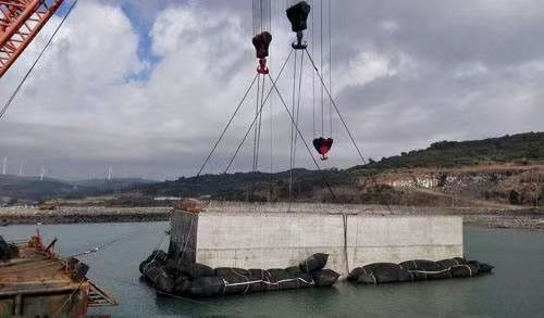 Qualidade Marine Rubber Airbag For Launching preta e salvamento fábrica