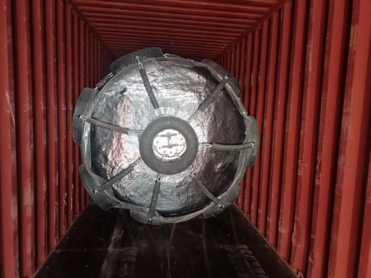 Qualidade para-choque enchido espuma de 2X4m com espessura da densidade 19mm Polyurea do ³ da rede 70kg/M da corrente fábrica