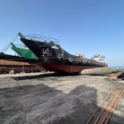 Qualidade Bóia Pneumática de Borracha Marinha para Lançamento e Aterragem de Navios com Certificação ISO14409 BV CCS LR fábrica