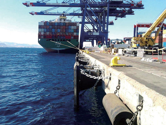 Qualidade Tipo Marine Ship Rubber Fender Pad do cone, para-choque de borracha do barco do cone fábrica