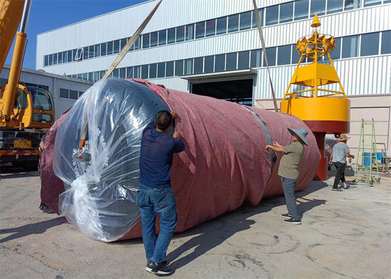 Qualidade Navios de EVA Boat Foam Filled Solid Marine Fenders With Polyurethane For fábrica