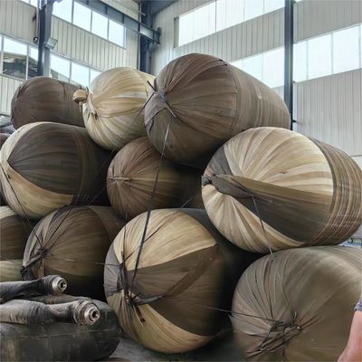 Qualidade Fender de borracha pneumática preto 2000x4000mm com rede de pneus e cadeia 50kpa para barco fábrica