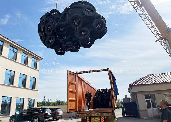 Qualidade Fenders de borracha pneumática marítima personalizados com certificados CCS ABS BV LR KR fábrica