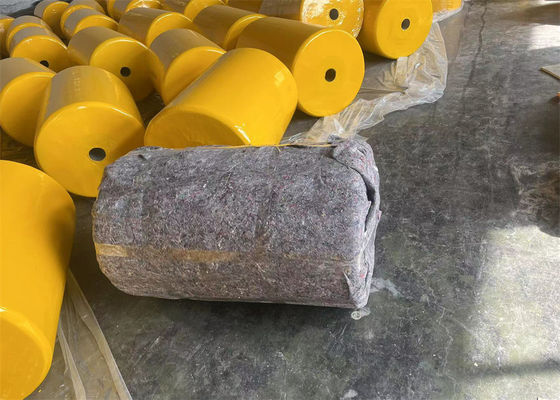 Qualidade 300x500mm Fender de espuma amarelo não afundável com rede de cadeia fábrica