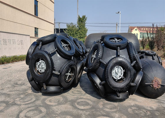 Qualidade Rede de proteção de cadeias e pneus para navios de guerra Yokohama Fender fábrica