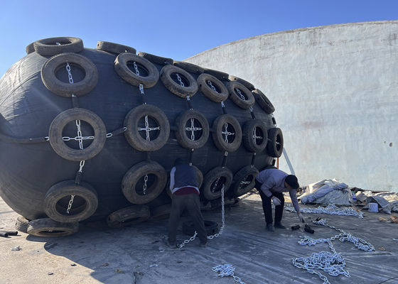 Qualidade Parapeito de borracha marítimo de embarcação Yokohama Parapeito de borracha pneumático fábrica