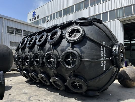 Qualidade Fender de borracha pneumática de alta pressão cilíndrica / Yokohama Fender fábrica