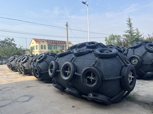 Qualidade Fender de borracha de Yokohama Naturail com borracha de estoque SS preto / cinza fábrica