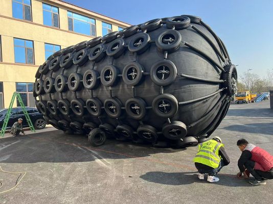 Qualidade Protecção da Margem de Lado Fenders Pneumáticos para Navios, Diâmetro 0,5m-4,5m fábrica