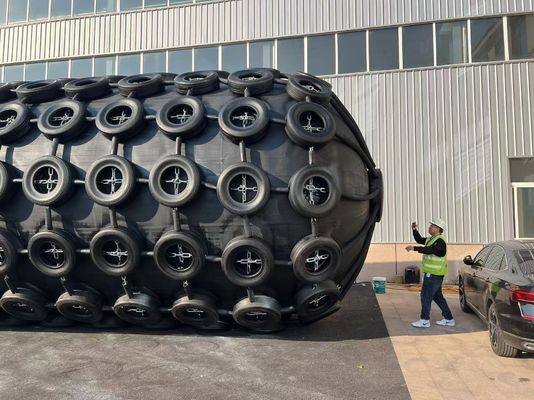 Qualidade Protecção da Margem de Lado Fenders Pneumáticos para Navios, Diâmetro 0,5m-4,5m fábrica