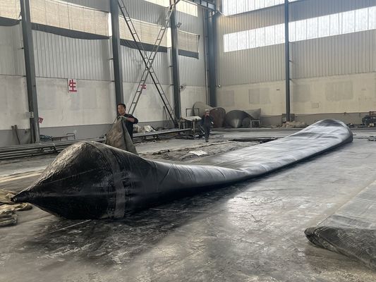 Qualidade Inflatable Barge Docking Airbag Pressure Range 0.2-0.4Mpa Provide Safe Protection During Barge Mooring Docking fábrica