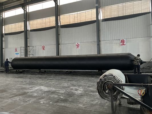 Qualidade Inflatable Barge Docking Airbag Pressure Range 0.2-0.4Mpa Provide Safe Protection During Barge Mooring Docking fábrica