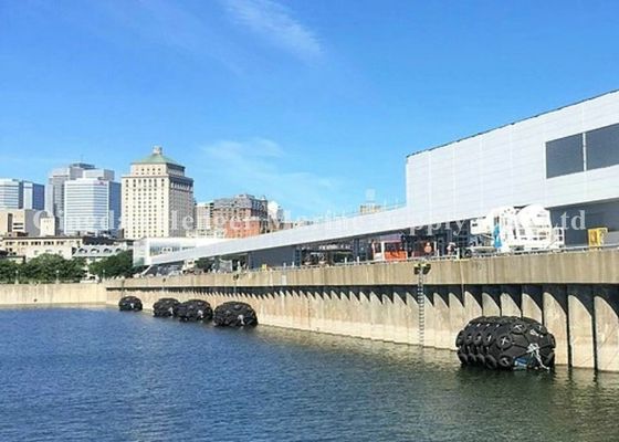 Qualidade ISO17357 tensão do ar do certificado 80KPa para-choque de flutuação marinho da boa para que o navio entre fábrica