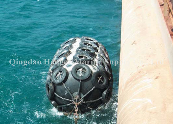 Qualidade ISO 17357 Compliant High Elasticity Natural Rubber Pneumatic Rubber Fender for Port Anti-Collision Use fábrica