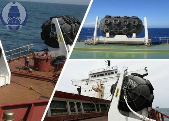 Qualidade para-choque marinho pneumático da absorção de alta energia 80KPa para o navio - a - transferência do navio fábrica