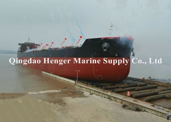 Qualidade Material de borracha macio de lançamento aumentado das bolsas a ar do navio marinho com boa resistência de abrasão fábrica