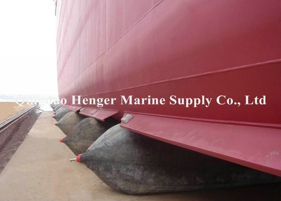 Qualidade ISO 14409 Certified Marine Rubber Airbag with 80kpa Working Pressure and Natural Rubber Material fábrica
