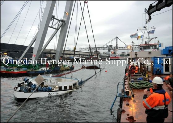 Qualidade A borracha Balloons a pressão das bolsas a ar 0.05-0.4Mpa do salvamento marinho para a construção do porto fábrica