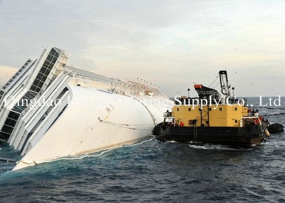 Qualidade A baixa espuma da força da amarração encheu pára-choques/cor de borracha marinha do preto dos pára-choques 50Kpa fábrica