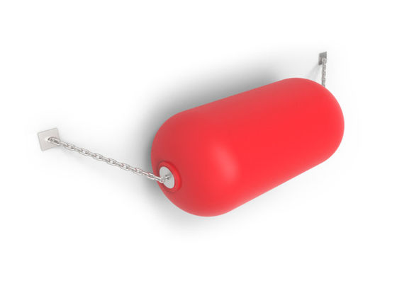 Qualidade Para-choque contínuo da doca de flutuação da cor vermelha com a espuma de poliuretano enchida fábrica