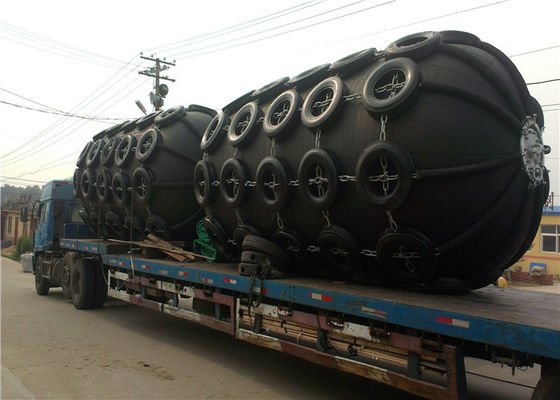 Qualidade Dos pára-choques marinhos de borracha do barco da tensão do ar boa durabilidade com ISO17357 fábrica