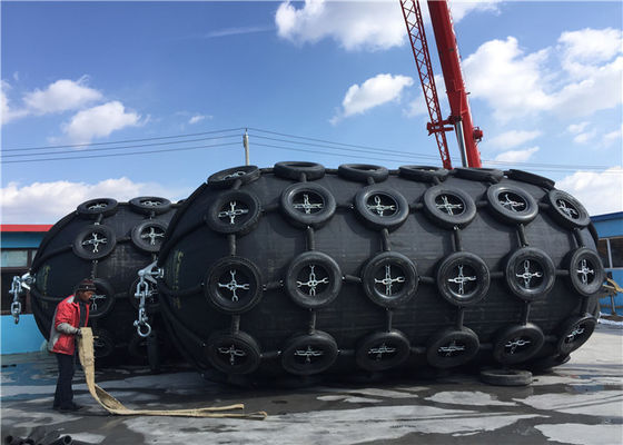 Qualidade Defensas de borracha pneumáticas certificadas Henger BV para uso marítimo com corte personalizado e durabilidade aprimorada fábrica