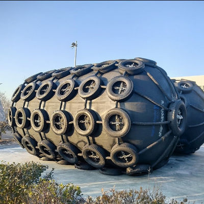 Qualidade Defensas Pneumáticas de Borracha Tipo Yokohama para Navios Marítimos e Offshore fábrica