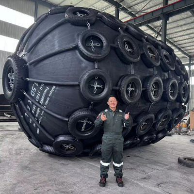 Qualidade 0.5*1m-4.8*12m Fender de borracha pneumática para offshore fábrica