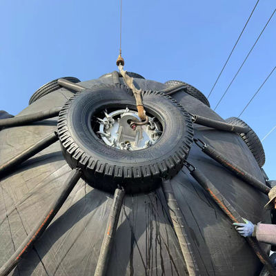 Qualidade Defensas Pneumáticas de Borracha de Alta Qualidade 50KPA para Salvamento com BV, CCS, DNV fábrica