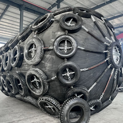 Qualidade Defensas Pneumáticas de Borracha Anticorrosivas para Ambientes de Água Salgada fábrica